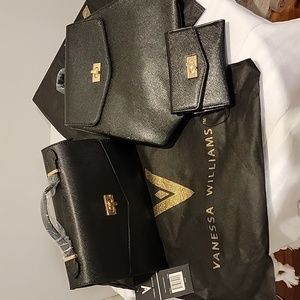 Vanessa Williams Posh wallet, Posh backpack & crossbody bag. NWT